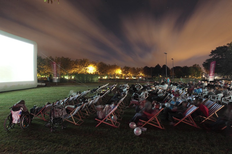 photo ciné plein-air par © Christophe Taamourte