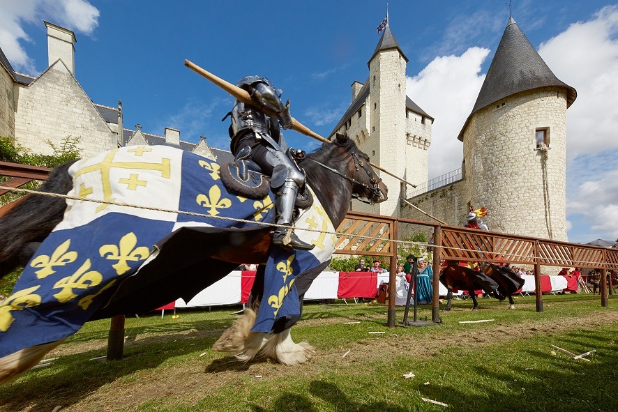 Joutes du Rivau - août en Touraine ©chateau du rivau