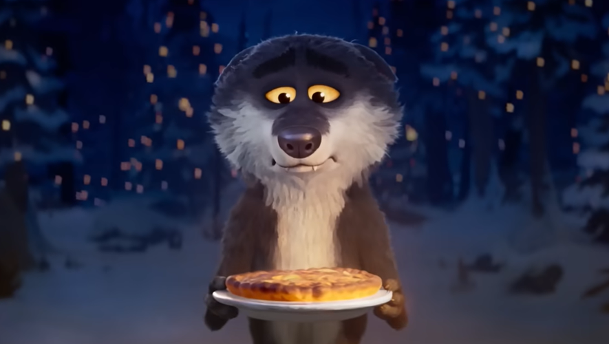 Personnage du loup - publicité intermarché (animation française)