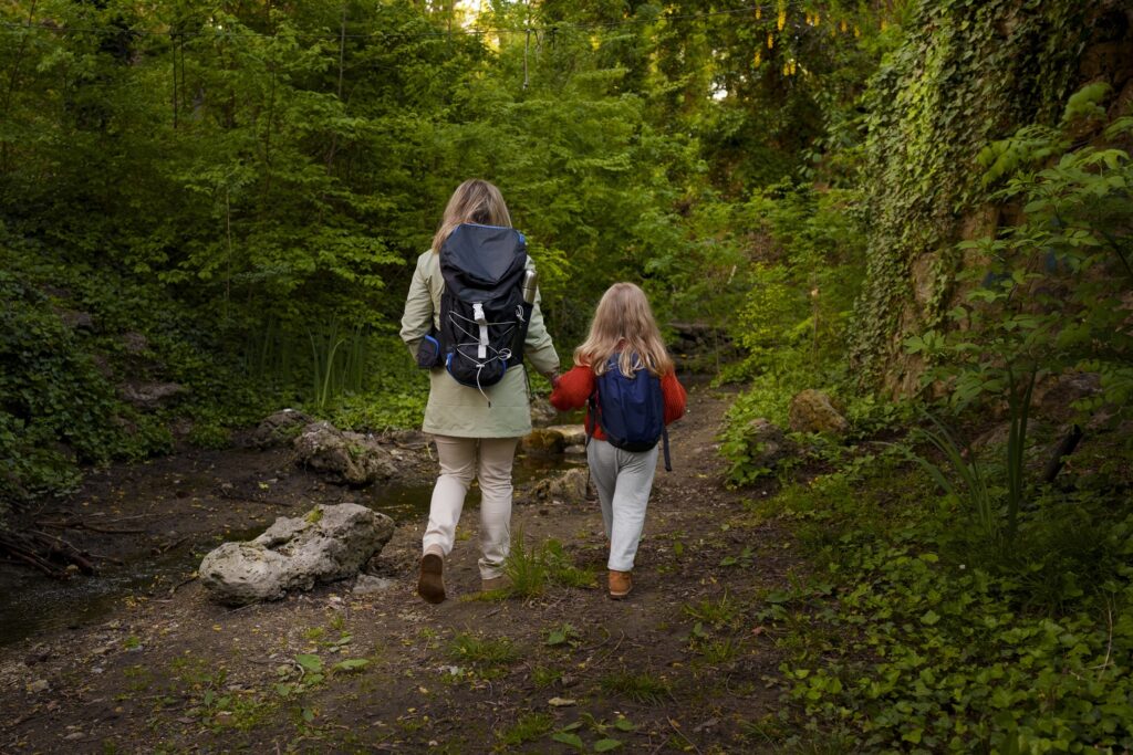rando en famille - vacances de printemps en touraine